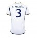 Tanie Strój piłkarski Real Madrid Eder Militao #3 Koszulka Podstawowej 2023-24 Krótkie Rękawy